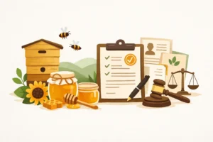 Documentos para vender mel legalmente no Brasil