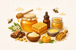 Produtos apícolas com maior saída no mercado